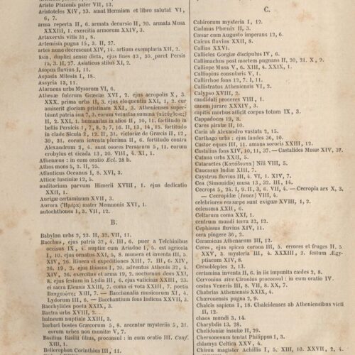 26 x 17 εκ. 3 σ. χ.α. + VIII σ. + 507 σ. + ΧΧVII σ. + 115 σ. + 3 σ. χ.α. + 1 ένθετο, όπου στο φ. 